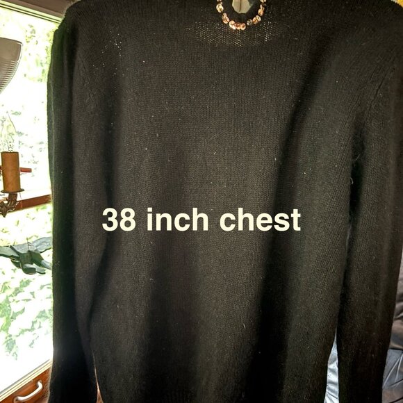 Multi-Color Sequin Sweater by Christina - Sparkle Statement Top - Picture 2 of 5